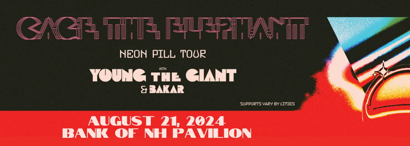 Cage The Elephant, Young The Giant & Bakar