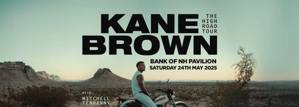 Kane Brown & Mitchell Tenpenny at Bank of New Hampshire Pavilion