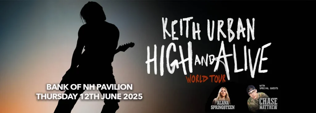 Keith Urban at Bank of New Hampshire Pavilion