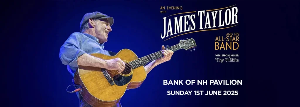 James Taylor & His All-Star Band at Bank of New Hampshire Pavilion