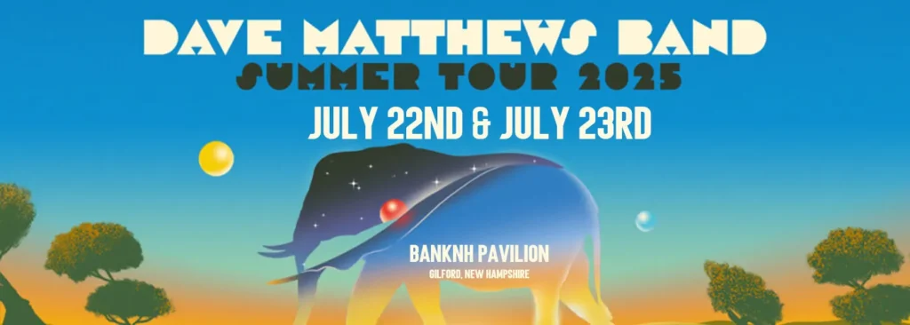 Dave Matthews Band at Bank of New Hampshire Pavilion