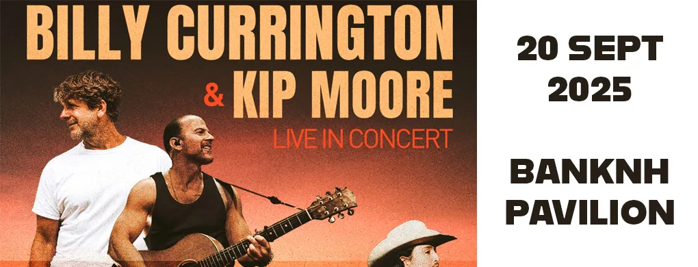 Billy Currington & Kip Moore at Bank of New Hampshire Pavilion